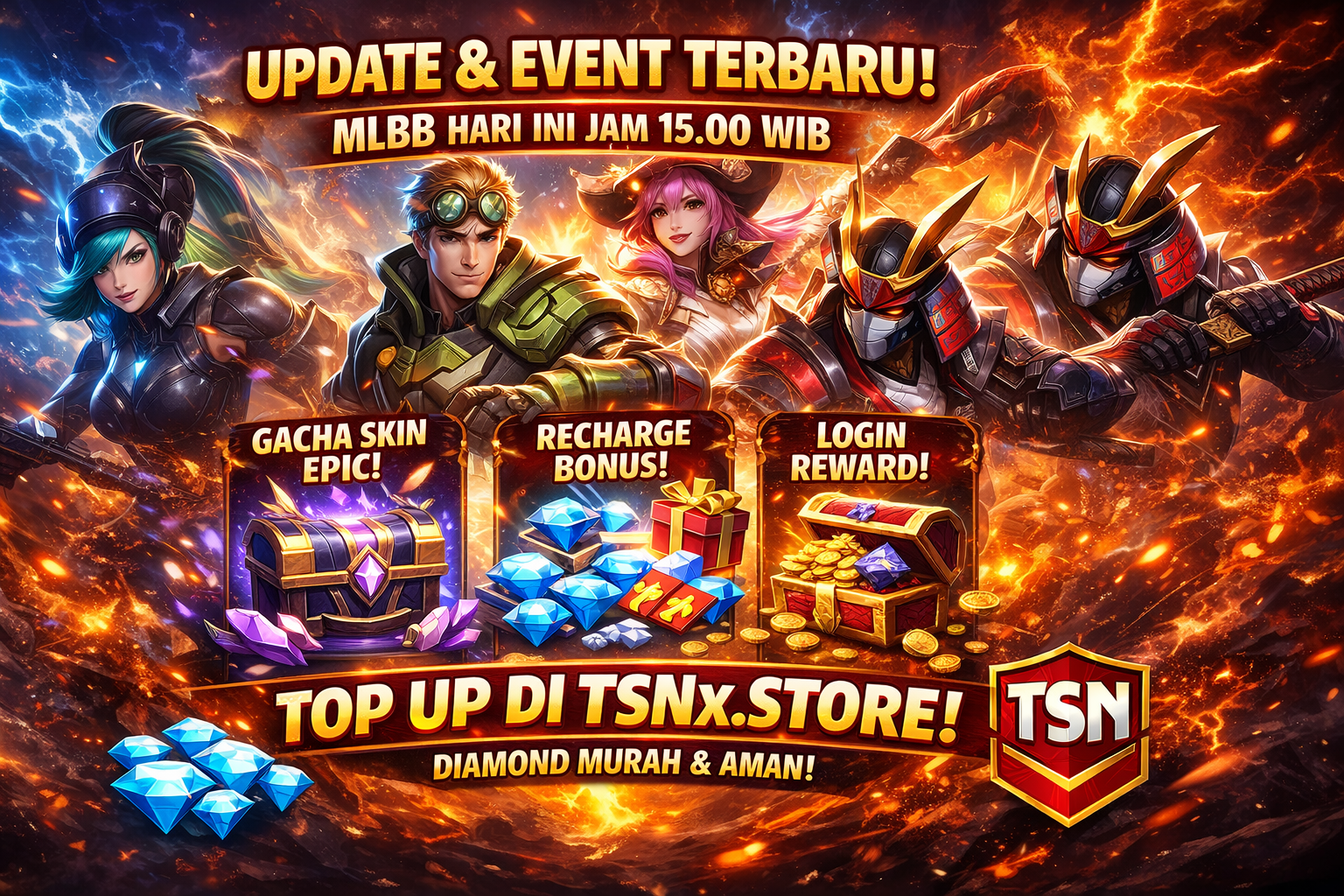 Event Baru Hari Ini